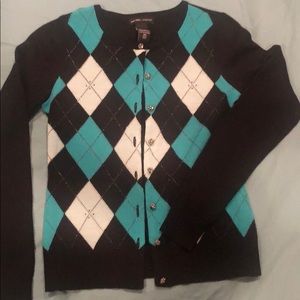 Argyle Cardigan